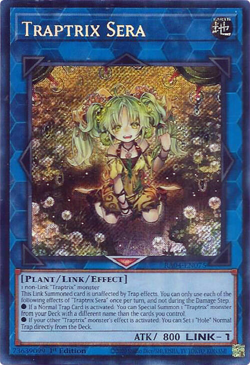 Traptrix Sera [RA04-EN075] Secret Rare | Card Merchant Takapuna