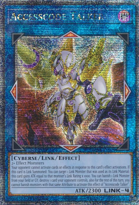 Accesscode Talker (New Art) [RA04-EN079] Quarter Century Secret Rare | Card Merchant Takapuna