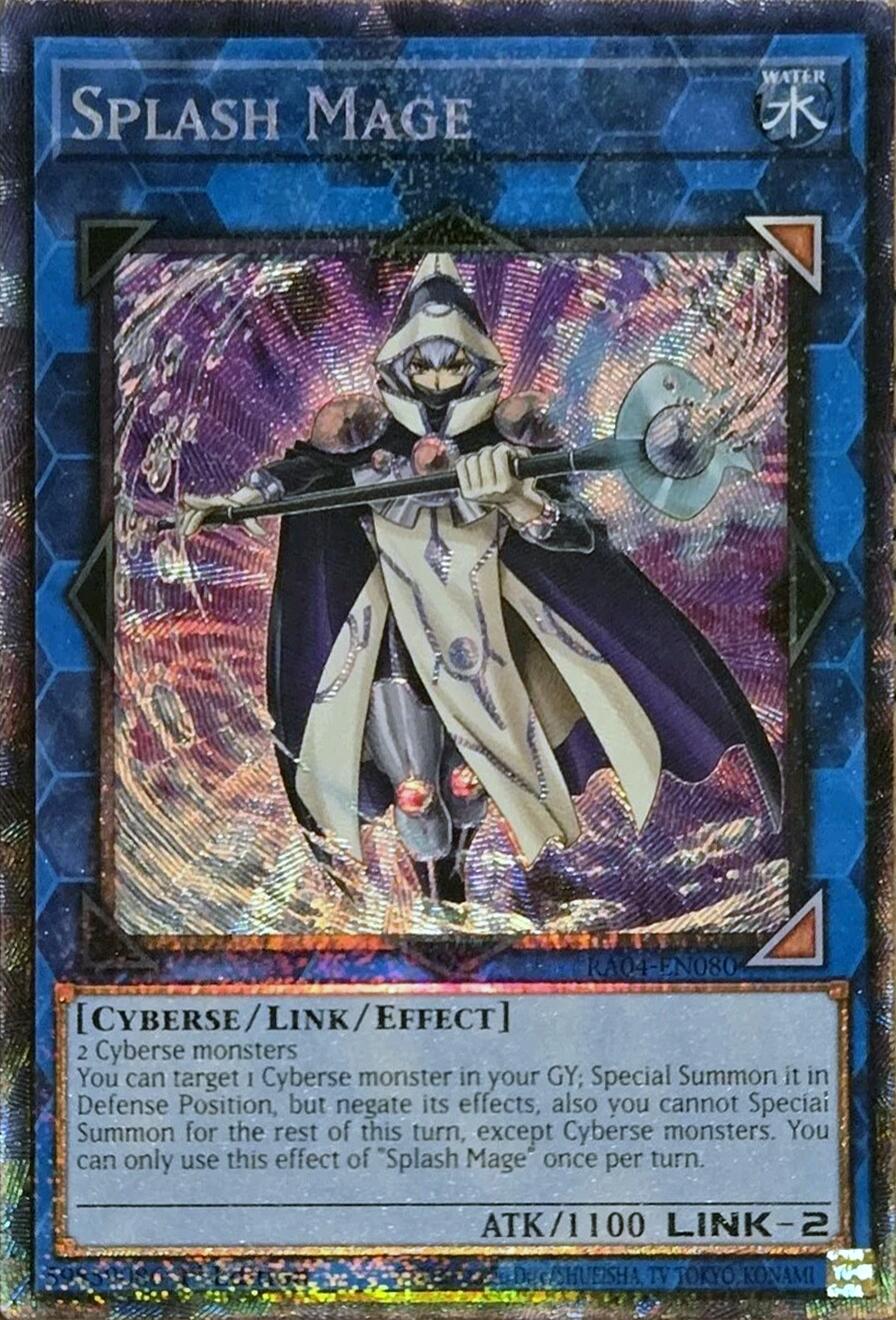 Splash Mage [RA04-EN080] Prismatic Collector's Rare | Card Merchant Takapuna