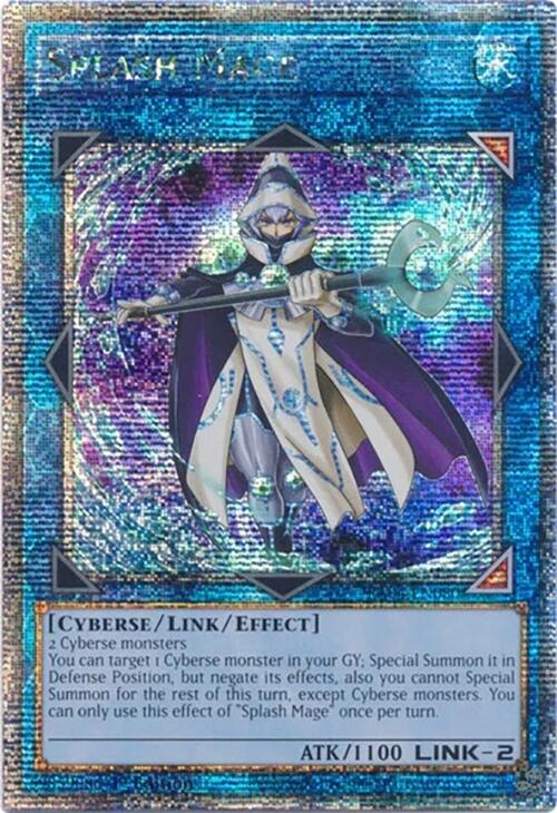 Splash Mage [RA04-EN080] Quarter Century Secret Rare | Card Merchant Takapuna