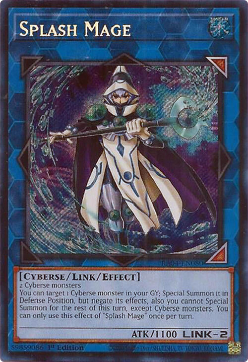 Splash Mage [RA04-EN080] Secret Rare | Card Merchant Takapuna