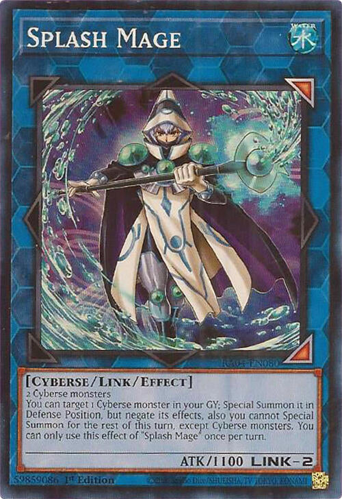 Splash Mage [RA04-EN080] Super Rare | Card Merchant Takapuna