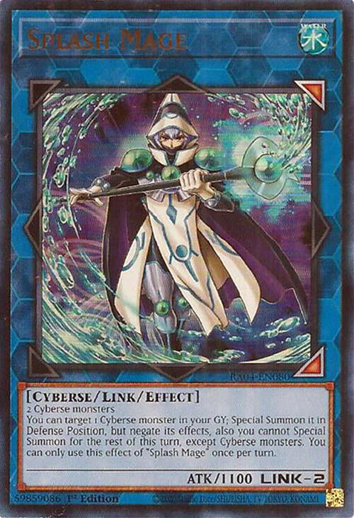 Splash Mage [RA04-EN080] Ultra Rare | Card Merchant Takapuna