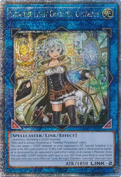 Lyna the Light Charmer, Lustrous [RA04-EN081] Quarter Century Secret Rare | Card Merchant Takapuna
