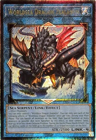 Worldsea Dragon Zealantis [RA04-EN082] Prismatic Ultimate Rare | Card Merchant Takapuna
