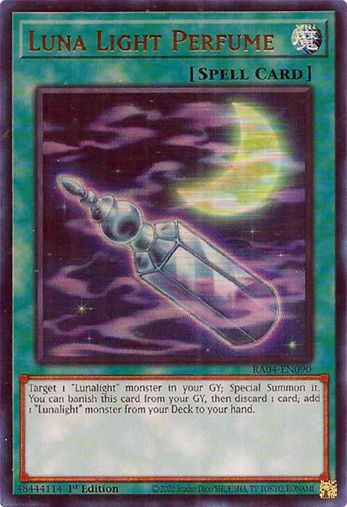 Luna Light Perfume [RA04-EN090] Ultra Rare | Card Merchant Takapuna