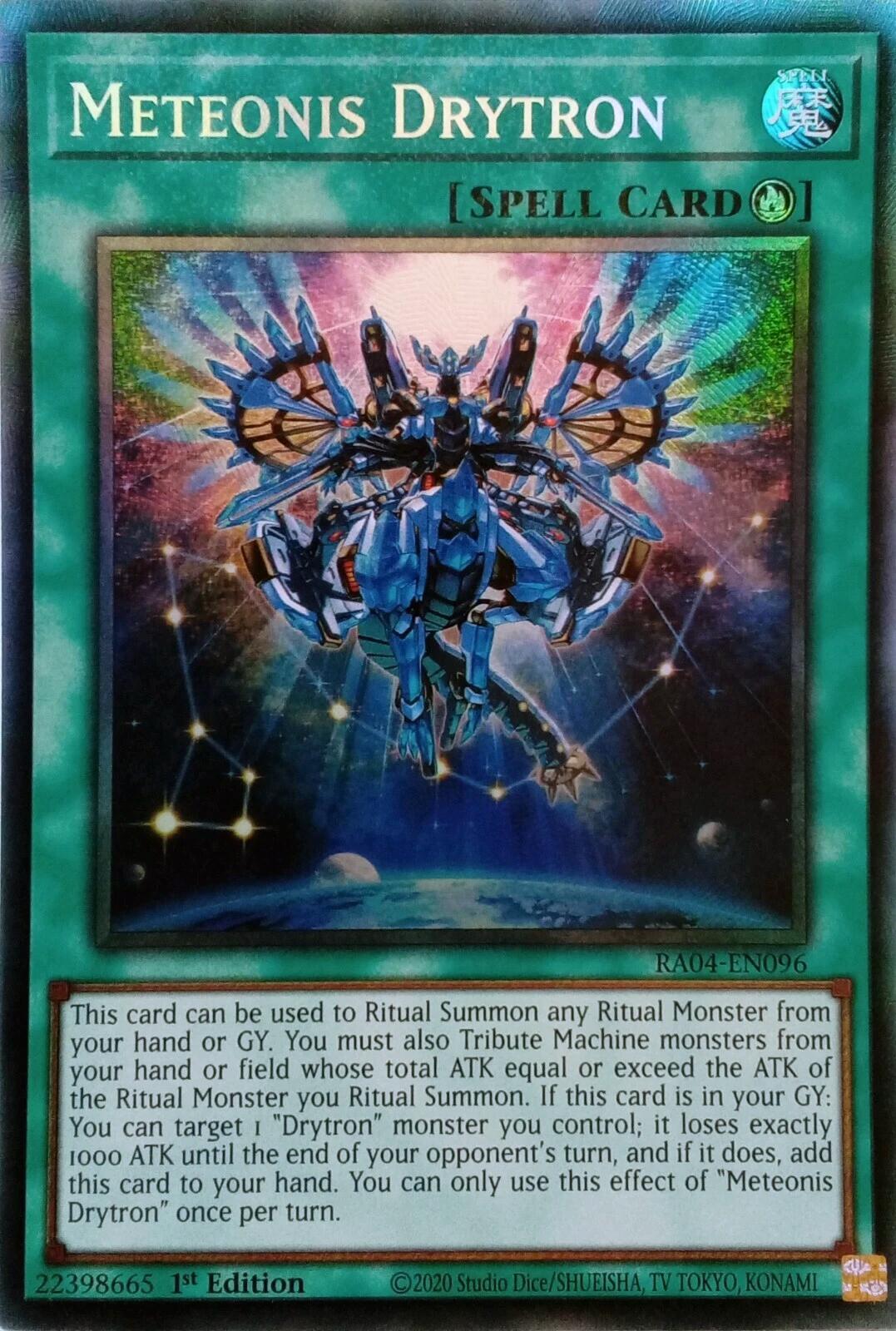 Meteonis Drytron [RA04-EN096] Prismatic Collector's Rare | Card Merchant Takapuna