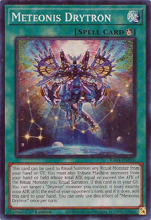 Meteonis Drytron [RA04-EN096] Super Rare | Card Merchant Takapuna