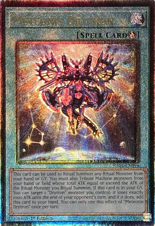 Meteonis Drytron [RA04-EN096] Prismatic Ultimate Rare | Card Merchant Takapuna