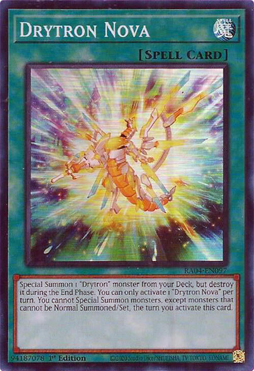 Drytron Nova [RA04-EN097] Super Rare | Card Merchant Takapuna