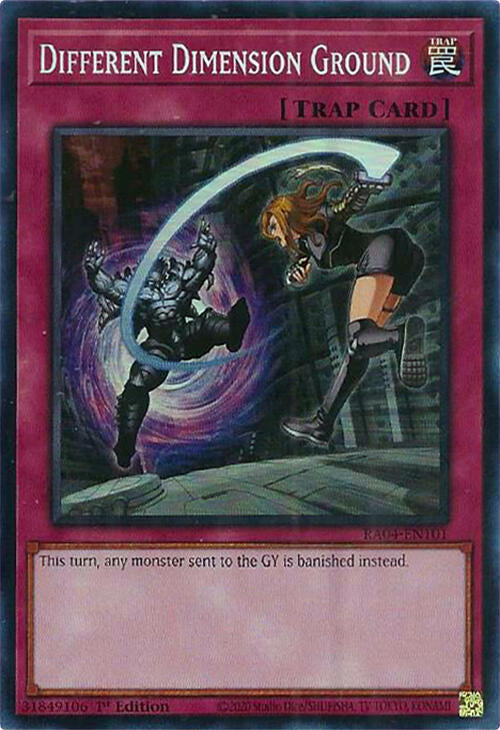 Different Dimension Ground [RA04-EN101] Super Rare | Card Merchant Takapuna