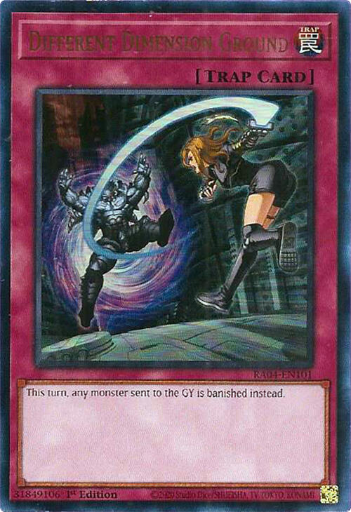 Different Dimension Ground [RA04-EN101] Ultra Rare | Card Merchant Takapuna