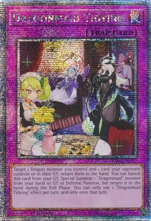 Dragonmaid Tidying [RA04-EN102] Quarter Century Secret Rare | Card Merchant Takapuna