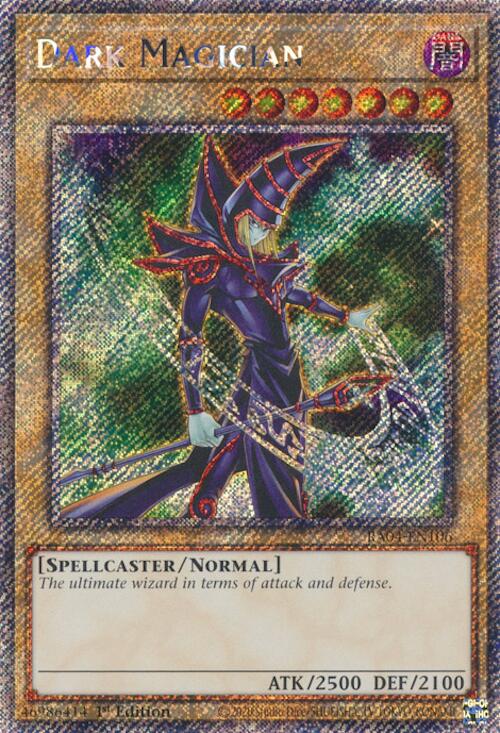 Dark Magician (6th Art) [RA04-EN106] Platinum Secret Rare | Card Merchant Takapuna