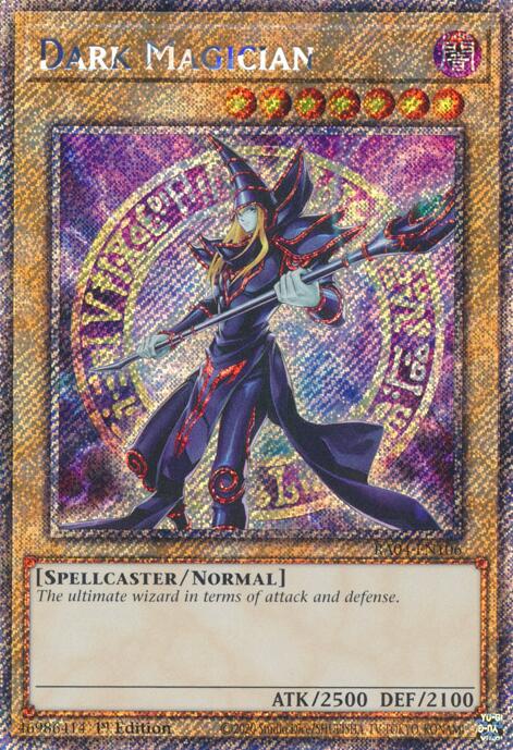 Dark Magician (8th Art) [RA04-EN106] Platinum Secret Rare | Card Merchant Takapuna