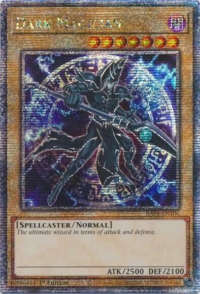 Dark Magician (7th Art) [RA04-EN106] Quarter Century Secret Rare | Card Merchant Takapuna