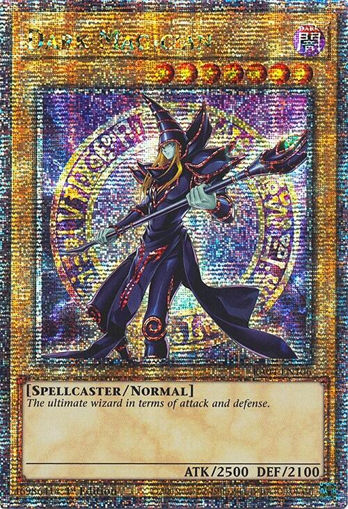 Dark Magician (8th Art) [RA04-EN106] Quarter Century Secret Rare | Card Merchant Takapuna
