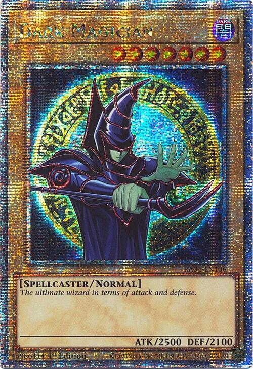Dark Magician (9th Art) [RA04-EN106] Quarter Century Secret Rare | Card Merchant Takapuna