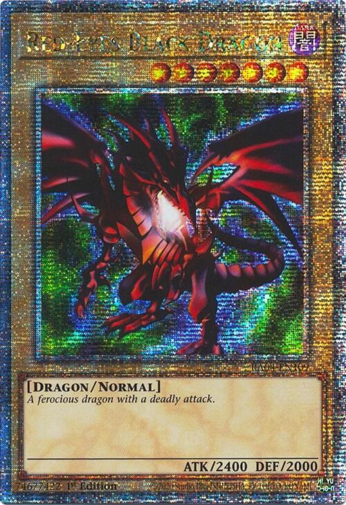 Red-Eyes Black Dragon (4th Art) [RA04-EN109] Quarter Century Secret Rare | Card Merchant Takapuna