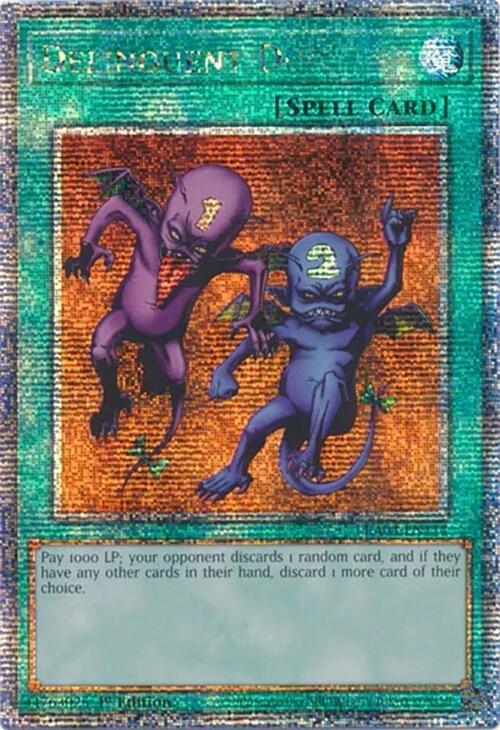 Delinquent Duo [RA04-EN114] Quarter Century Secret Rare | Card Merchant Takapuna