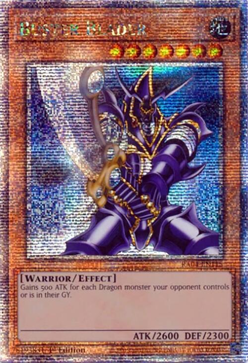 Buster Blader [RA04-EN115] Quarter Century Secret Rare | Card Merchant Takapuna
