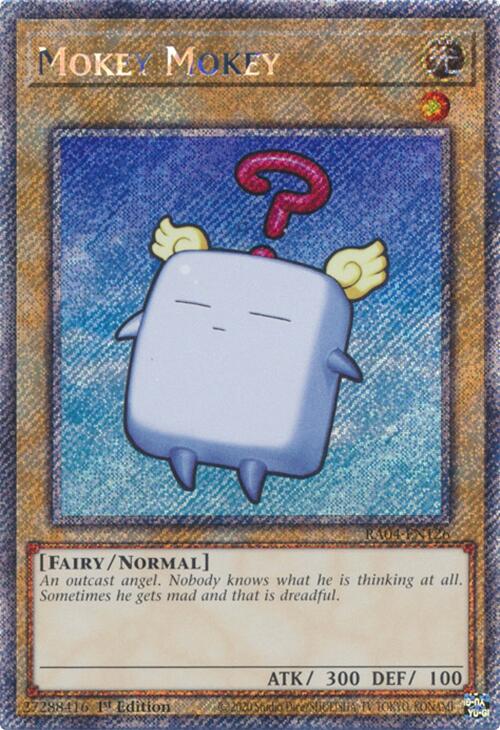 Mokey Mokey [RA04-EN126] Platinum Secret Rare | Card Merchant Takapuna
