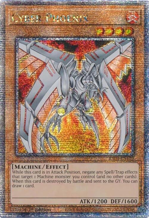 Cyber Phoenix [RA04-EN129] Quarter Century Secret Rare | Card Merchant Takapuna
