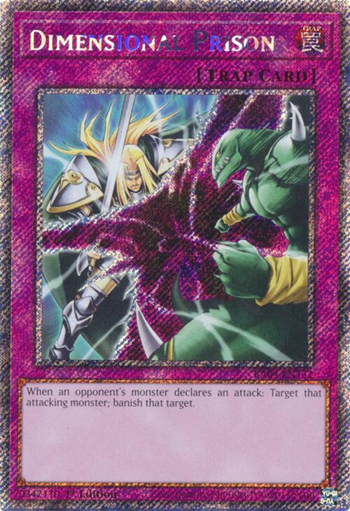 Dimensional Prison [RA04-EN132] Platinum Secret Rare | Card Merchant Takapuna