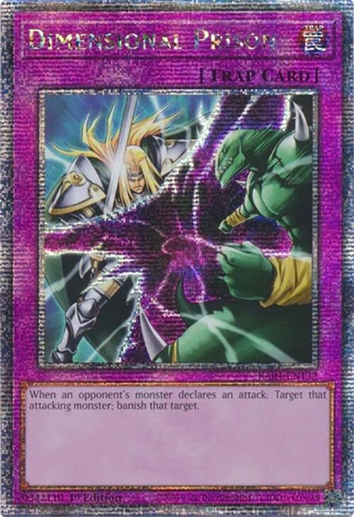 Dimensional Prison [RA04-EN132] Quarter Century Secret Rare | Card Merchant Takapuna