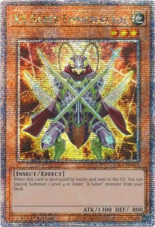 XX-Saber Emmersblade [RA04-EN141] Quarter Century Secret Rare | Card Merchant Takapuna
