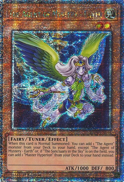 The Agent of Mystery - Earth [RA04-EN146] Quarter Century Secret Rare | Card Merchant Takapuna
