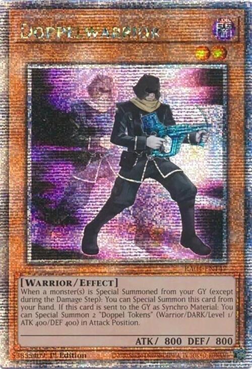 Doppelwarrior [RA04-EN147] Quarter Century Secret Rare | Card Merchant Takapuna