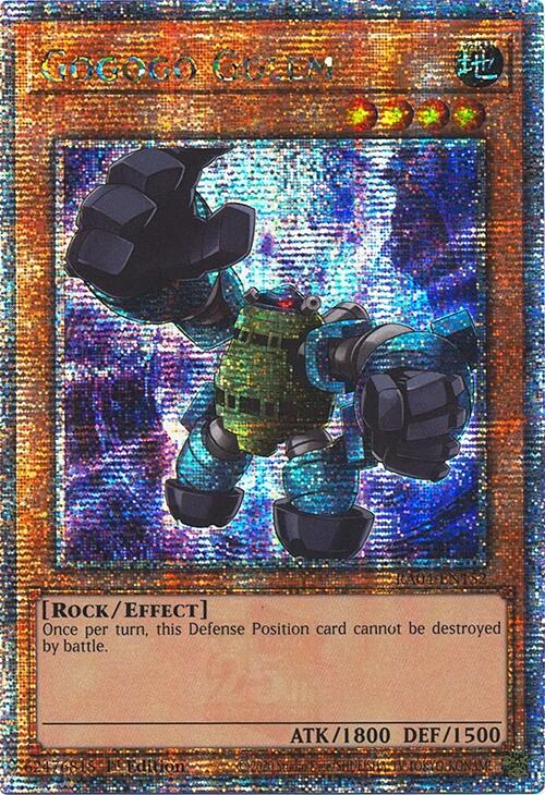 Gogogo Golem [RA04-EN152] Quarter Century Secret Rare | Card Merchant Takapuna