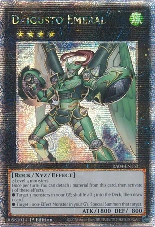 Daigusto Emeral [RA04-EN163] Quarter Century Secret Rare | Card Merchant Takapuna