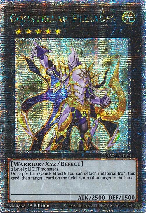 Constellar Pleiades [RA04-EN164] Quarter Century Secret Rare | Card Merchant Takapuna