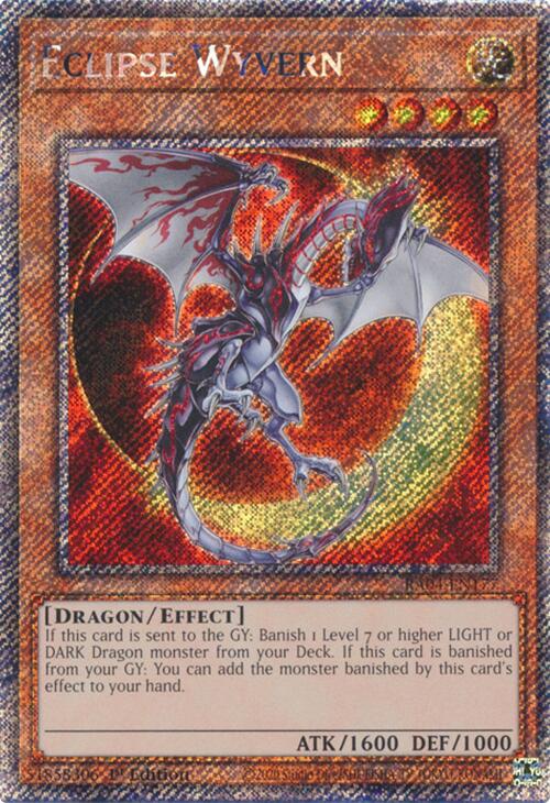 Eclipse Wyvern [RA04-EN177] Platinum Secret Rare | Card Merchant Takapuna