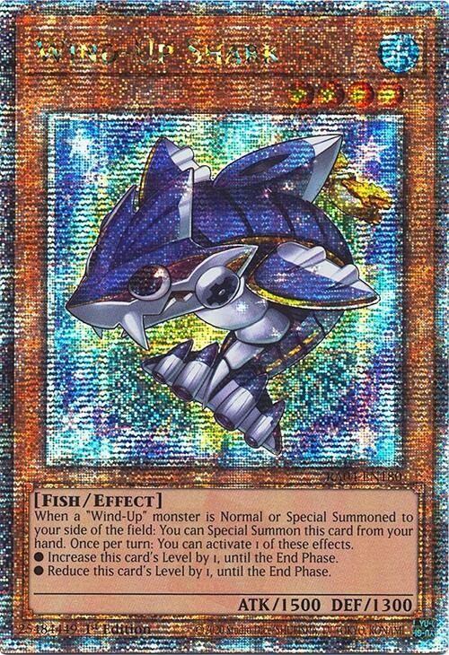 Wind-Up Shark [RA04-EN180] Quarter Century Secret Rare | Card Merchant Takapuna