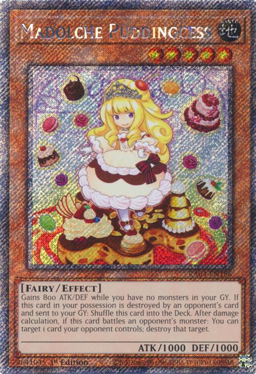 Madolche Puddingcess [RA04-EN186] Platinum Secret Rare | Card Merchant Takapuna