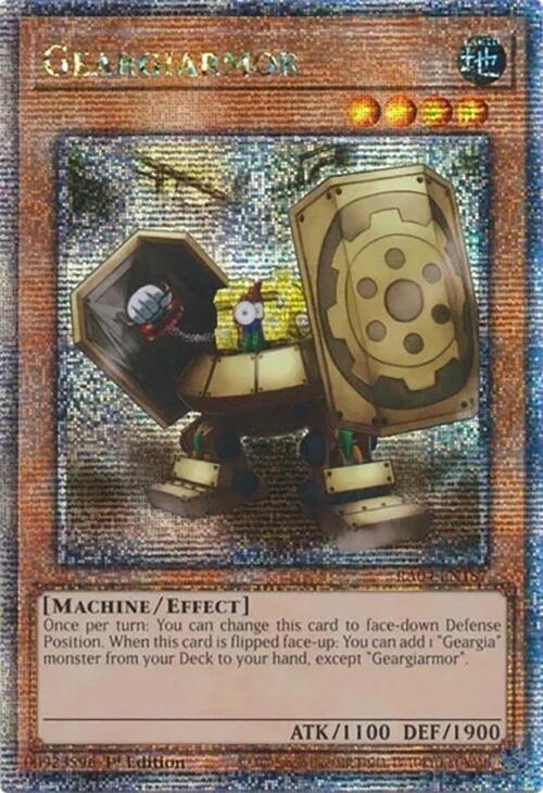 Geargiarmor [RA04-EN187] Quarter Century Secret Rare | Card Merchant Takapuna