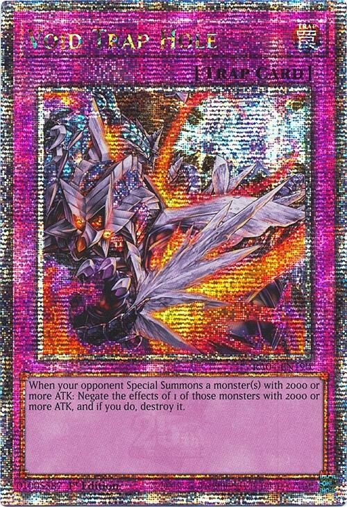Void Trap Hole [RA04-EN190] Quarter Century Secret Rare | Card Merchant Takapuna