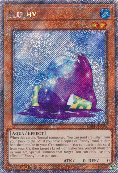 Slushy [RA04-EN196] Platinum Secret Rare | Card Merchant Takapuna