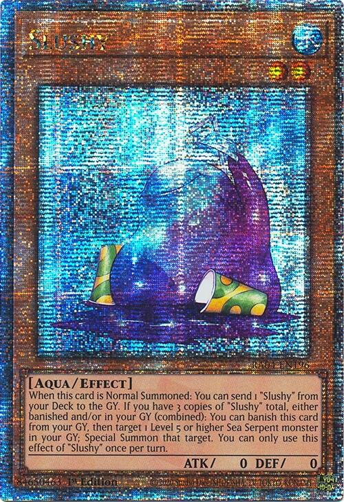 Slushy [RA04-EN196] Quarter Century Secret Rare | Card Merchant Takapuna