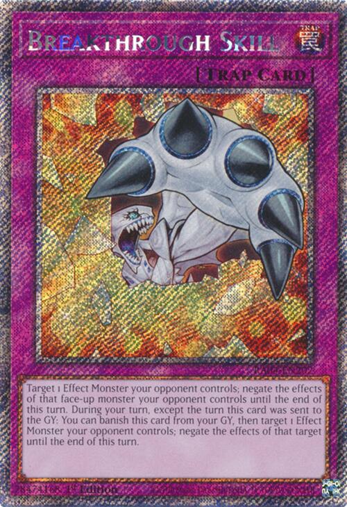 Breakthrough Skill [RA04-EN202] Platinum Secret Rare | Card Merchant Takapuna