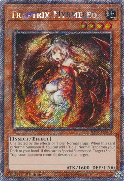 Traptrix Myrmeleo [RA04-EN210] Platinum Secret Rare | Card Merchant Takapuna