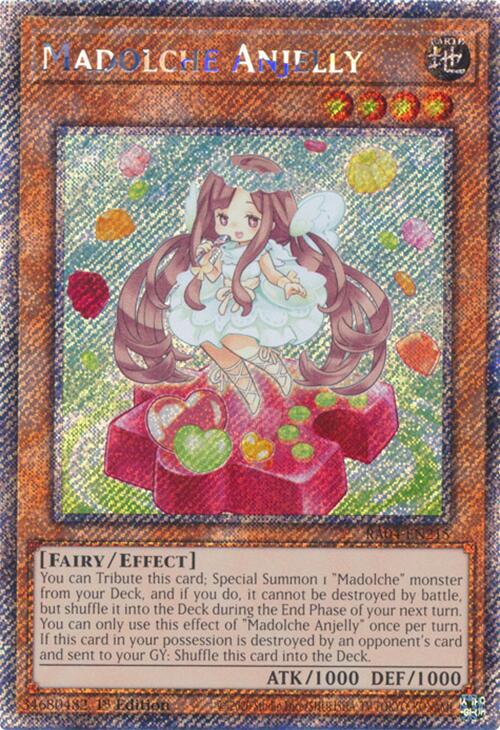Madolche Anjelly [RA04-EN215] Platinum Secret Rare | Card Merchant Takapuna