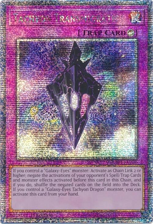 Tachyon Transmigration [RA04-EN220] Quarter Century Secret Rare | Card Merchant Takapuna