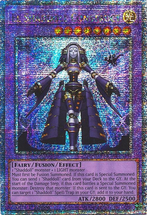 El Shaddoll Construct [RA04-EN229] Quarter Century Secret Rare | Card Merchant Takapuna