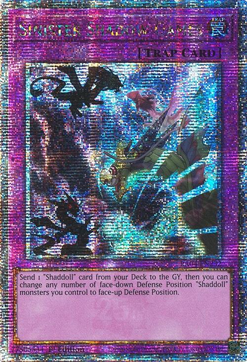 Sinister Shadow Games [RA04-EN232] Quarter Century Secret Rare | Card Merchant Takapuna