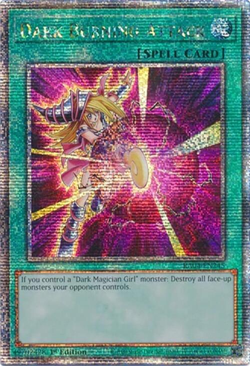 Dark Burning Attack [RA04-EN245] Quarter Century Secret Rare | Card Merchant Takapuna