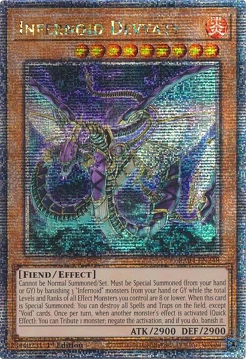 Infernoid Devyaty [RA04-EN248] Quarter Century Secret Rare | Card Merchant Takapuna